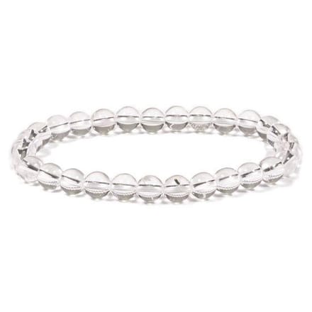 Armband bergkristal (±6mm)