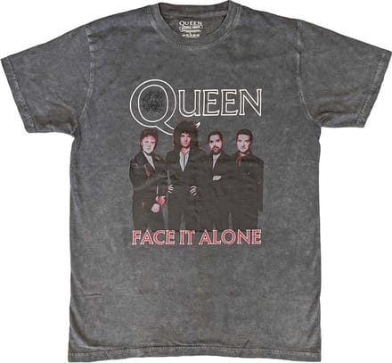 Queen - Face It Alone Band Heren T-shirt - S - Zwart