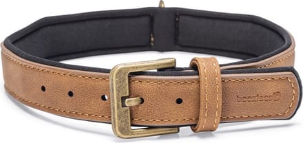 Beeztees Balacron Ax Halsband Hond - Kunstleer - Bruin - 43-53 cm x 25 mm