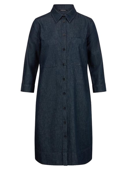 Jeansjurk 3/4-mouwen Van Peter Hahn denim