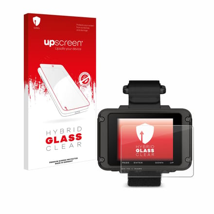 upscreen - Screenprotector voor Garmin Foretrex 801 - Folie Beschermfolie Beschermglas transparant