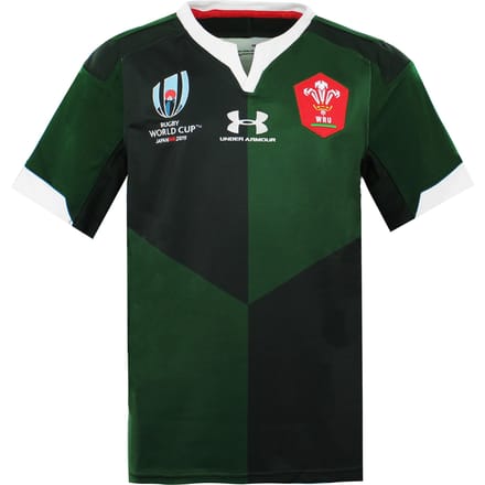 Under Armour Rugby World Cup Fitted Korte Mouw Groen Kinder T-shirt 1341641 305