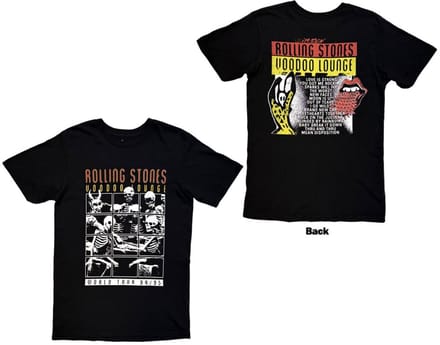 The Rolling Stones - Voodoo Lounge Heren Tshirt - S - Zwart