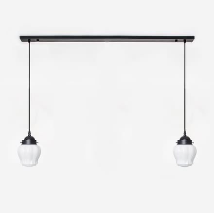 2 x Eden lampen aan plafondbalk Moonlight - Art Deco Trade