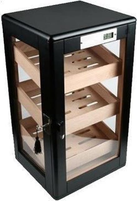 Sigaren Humidor Cabinet Barron zwart