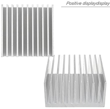 Aluminium Heatsink Radiator voor CPU en Elektronische Componenten 40 x 40 x 20mm - 2 Stuks