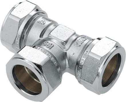 BONFIX 82452 T-stuk 12 mm. vertind
