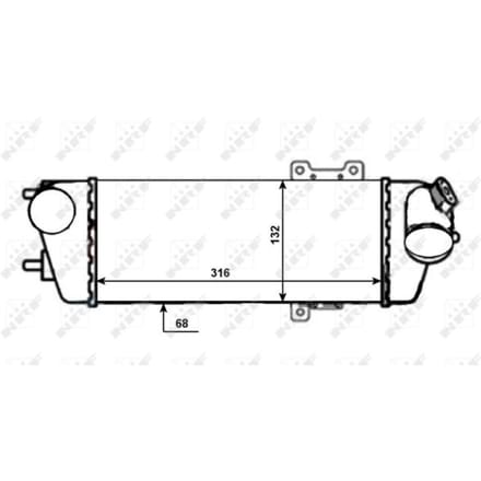 Intercooler NRF 30525
