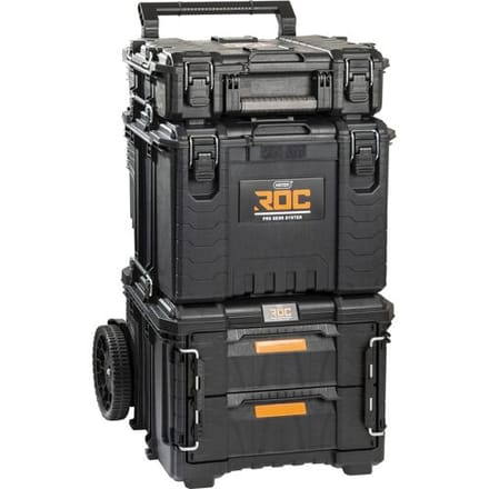 Keter ROC Pro Gear 2.0 gereedschapswagen 3 delig