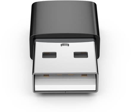 USB-A (mannelijk) naar USB-C (vrouwelijk) adapter