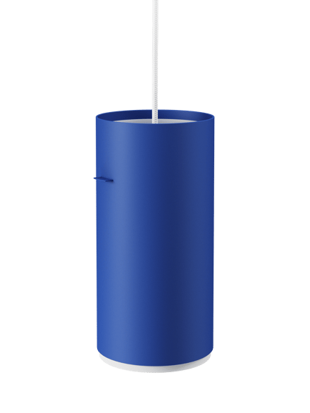 Moebe Buisvormige Hanglamp , Groot, Diepblauw