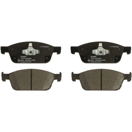 Remblokset DELPHI LP3672, voor