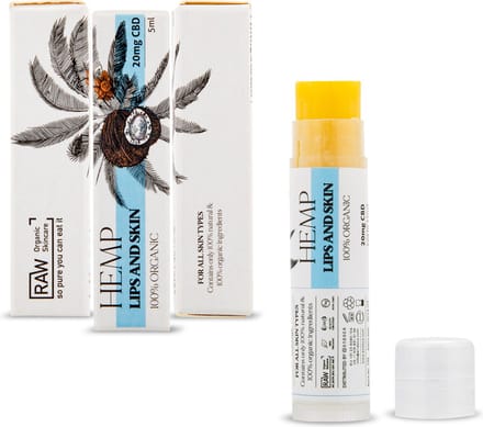 CBD Lippenbalsem - Hennep Lipbalm - Endoca - 20mg CBD