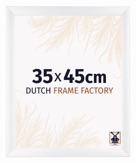 Fotolijst 35x45 cm - MDF - Wit Mat - Praag