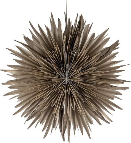 Grote Kerstster Snow Taupe met Verlichting – 64 cm – HomeBound