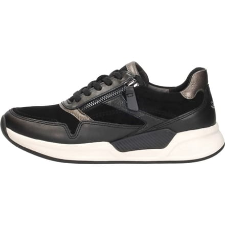 Gabor Gabor Rollingsoft Sneakers zwart Suede