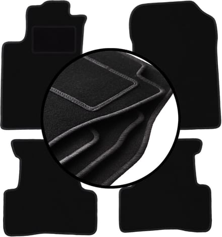 Complete set veloursmatten voor: Honda CR-V III SUV (2006-2011)