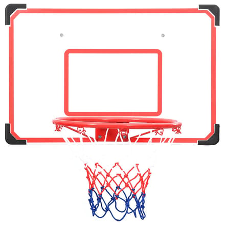 vidaXL - 5-delige - Basketbalset - wandmontage