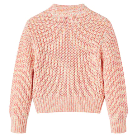 vidaXL - Kindervest - gebreid - 104 - gemengd - roze