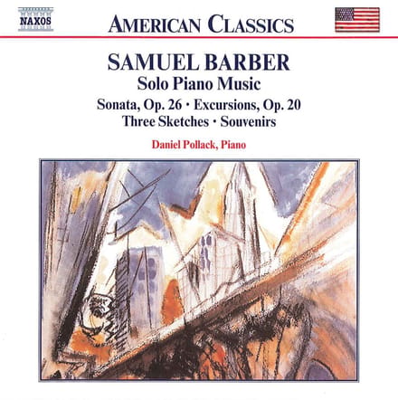 Daniel Pollack - Barber: Solo Piano Music (CD)
