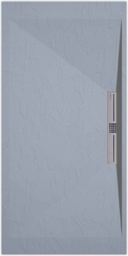 Sanifun douchebak Stone Side Gray Smooth 1300 x 700 P