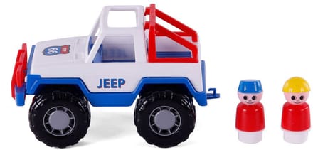 Cavallino Toys Cavallino Jeep with 2 play figures