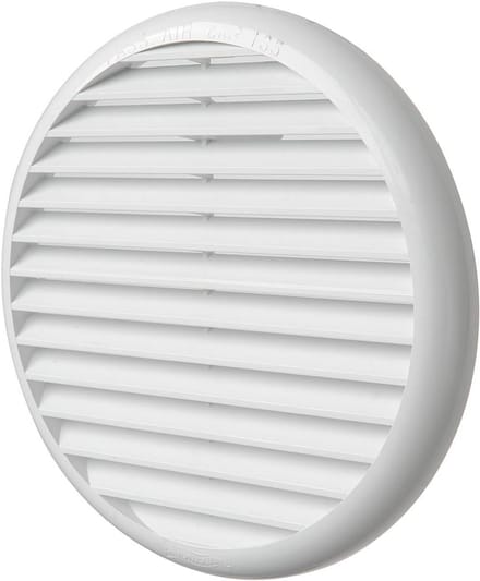 Universeel Ventilatierooster 175 mm - Kunststof Ventilatieoplossing