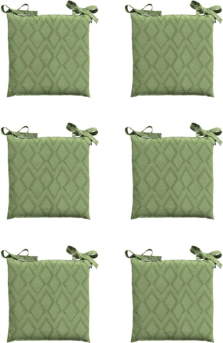 Madison - Zitkussen - Universeel - 6x - 46x46cm - Outdoor Graphic Sage