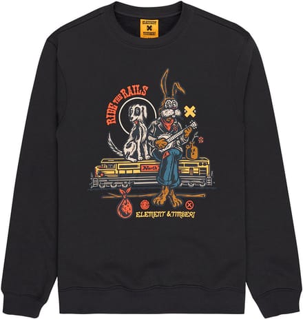 Element Timber Aboard Sweatshirt Zwart M Man