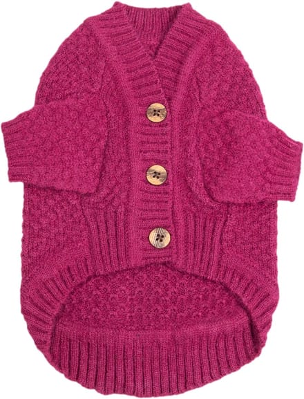 Jack and Vanilla - DOGWALK Vest - Kleur: Magenta - Maat: S - Ruglengte: 27cm