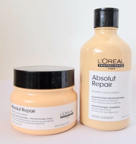 L Oreal Professional Absolut Repair Duo Shampoo 300ml + Mask 250ml