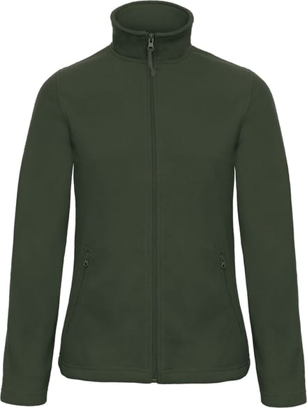 Fleecevest 'ID.501 Micro Fleece Full Zip' Dames Maat M Forest Green
