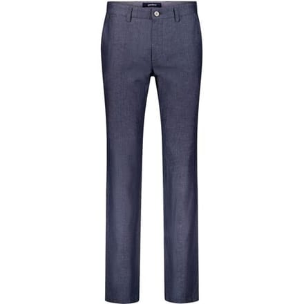 Gardeur Broek Baxter Everyday Essential Multi Fabric Cool Touch Linnen Blend Navy / male