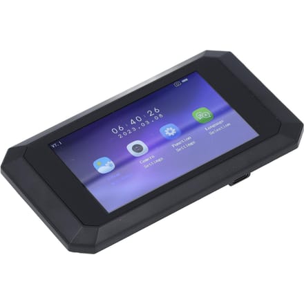 Sonnette Caméra Oeil de Boeuf 1080P 2MP Angle de 135 Degrés Vision Nocturne Écran Couleur LCD 3,97 Pouces Visiteur Électronique de Porte