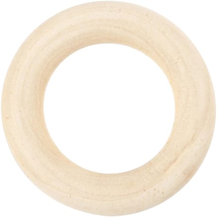 Ring hout, d 35 mm, 8stuk/ 1 doos