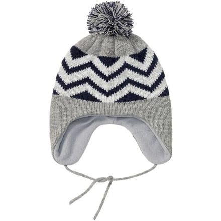 LUPILU Kinder muts (Grijs/blauw, 116/128)