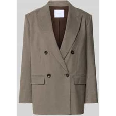 Blazer met mini-ruitmotief