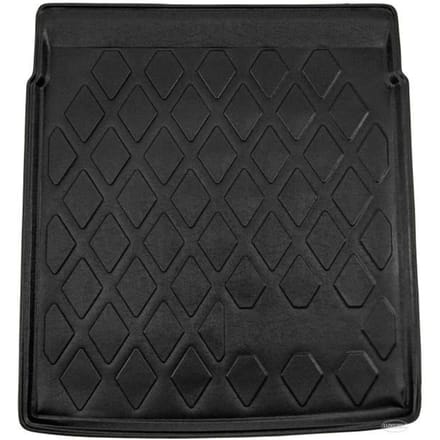 Tapis De Coffre - SCOUTT - Volkswagen Passat B6 B7 - TPE Caoutchouc - 100% Imperméable - Antidérapant noir