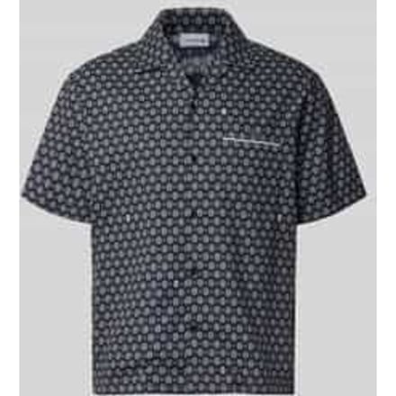 relaxed fit vrijetijdsoverhemd van katoenmix model 'Tennisco'