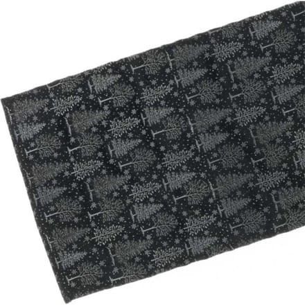 Unique Living | tafelloper siri 45x150cm black