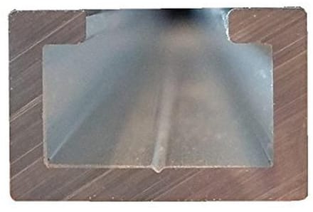 Geanodiseerd Aluminium C-profiel voor M6 Schroef (50cm) - Veelzijdig Gebruik
