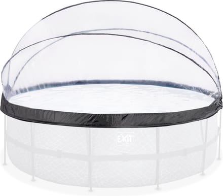 EXIT Zwembad Overkapping ECO ø450cm - Zwembad Dome - Universeel - Zwembad Accessoire - Weerbestendig