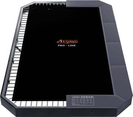 Avyna FlatLevel Trampoline 520x305 cm – Grijs – Rechthoekig – Luxe Ingraafmodel – Premium kwaliteit – Groot Formaat