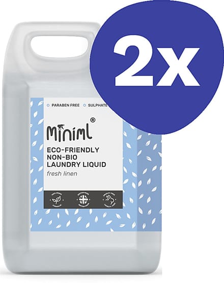 Miniml Wasmiddel Fresh Linen - 5L Refill (2x 5L)