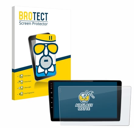 BROTECT - Screenprotector voor Junsun V2 Plus 9" - Folie Beschermfolie Beschermglas matte