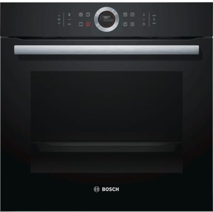 Bosch Serie 8 HBG635BB1 Electrisch 71l A+ Zwart, Roestvrijstaal oven