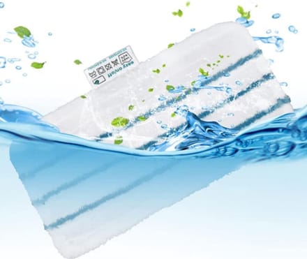 Stoom Mop Doeken - Microvezel Pads - Vloeren Reinigen - Wasbaar Herbruikbaar - 6 Stuks - Wit
