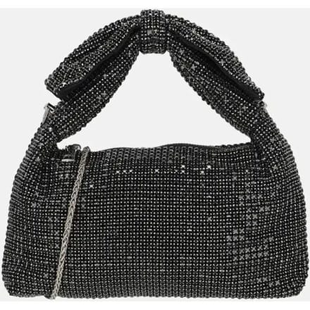 Firenze Strik strass handtas black