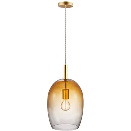 Nordlux Hanglamp Uma Amber Ø23cm E27