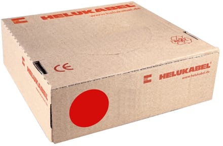 Helukabel VOBs draad 1.5mm2 (H07V2-K) 90°C rood - per rol 100 meter (309001505)